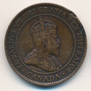 Канада 1 цент 1902 год