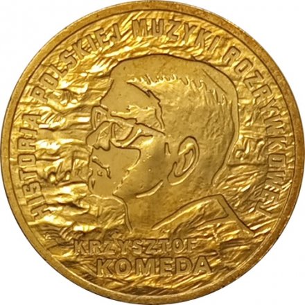 Польша 2 злотых 2010 год - История польской музыки. Кшиштоф Комеда
