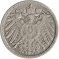 Германия 5 пфеннигов 1903 год (F)