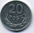 Польша 20 грошей 1985 год