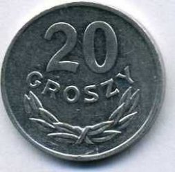 Польша 20 грошей 1985 год