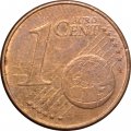 Германия 1 евроцент 2007 год (G)