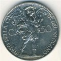 Ватикан 50 чентезимо 1929 год