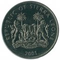 Сьерра-Леоне 1 доллар 2001 год - Большие кошки мира. Пума