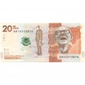 Колумбия 20000 песо 2015 год - Альфонсо Лопес Микельсен UNC