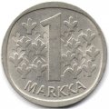 Финляндия 1 марка 1976 год