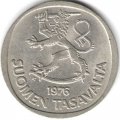 Финляндия 1 марка 1976 год