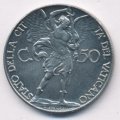Ватикан 50 чентезимо 1940 год