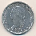 Колумбия 1 песо 1871 год