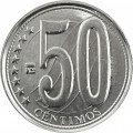 Венесуэла 50 сентимо 2010 год - 70 лет банку Венесуэлы