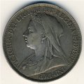 Великобритания 1 крона 1897 год