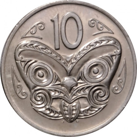 Новая Зеландия 10 центов 1973 год