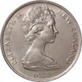 Новая Зеландия 10 центов 1973 год