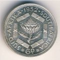 ЮАР 6 пенсов 1952 год