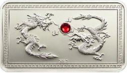 Палау 5 долларов 2012 год - Год дракона