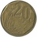 ЮАР 20 центов 2002 год