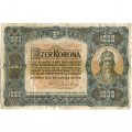 Венгрия 1000 крон 1920 год - F