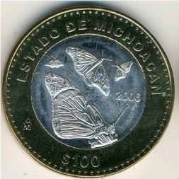 Мексика 100 песо 2006 год