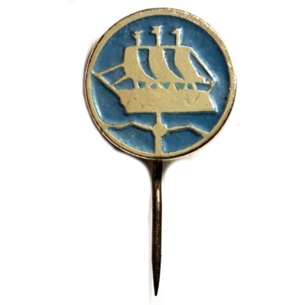 Значок-иголка Кораблик. Ленинград (малый)