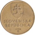 Словакия 1 крона 1994 год - Мадонна с младенцем