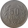 Колумбия 50 песо 2004 год