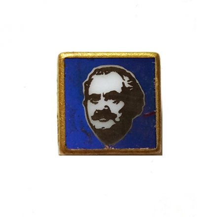 Значок Димитров Георгий. Болгария. Комсомол, на зажимах, мини