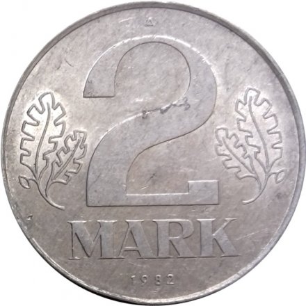 ГДР 2 марки 1982 год - Герб (A)