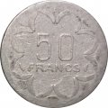 Центральная Африка 50 франков 1980 год (A)