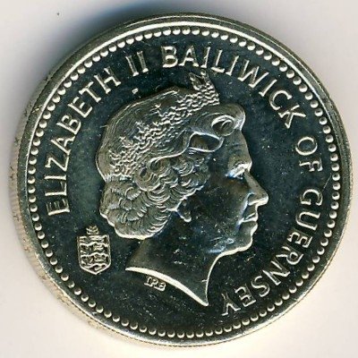 Гернси 1 фунт 2003 год