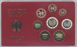Евро серия Proof Германия 2003 год - Монетный двор «G» (8 монет)
