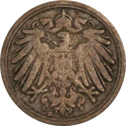 Германия 1 пфенниг 1903 год (D)