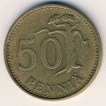Финляндия 50 пенни 1967 год