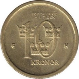 Швеция 10 крон 2004 год