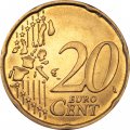 Финляндия 20 евроцентов 2002 год