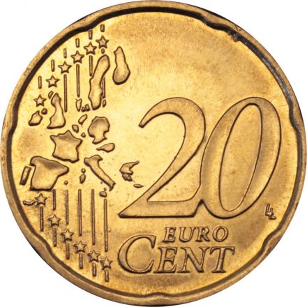 Финляндия 20 евроцентов 2002 год