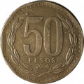 Чили 50 песо 2006 год