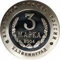 Жетон-копия Калининград 3 марка 2004 год - Слава русского оружия. Истребитель Су-37 «Беркут»