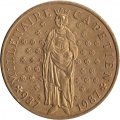 Франция 10 франков 1987 год - Тысячелетие династии Капетингов