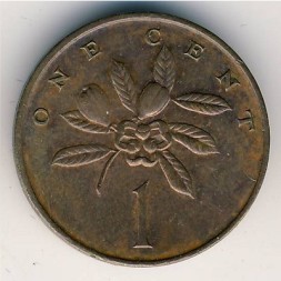 Ямайка 1 цент 1970 год