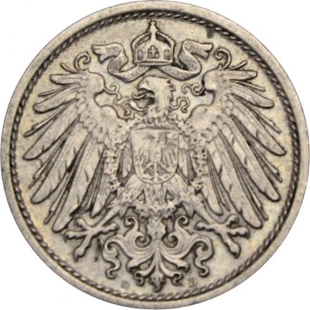 Германия 10 пфеннигов 1912 год (D)