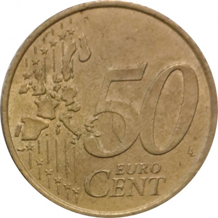 Германия 50 евроцентов 2004 год (G)