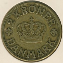 Дания 2 кроны 1940 год