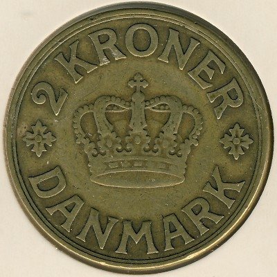 Дания 2 кроны 1940 год