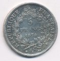 Франция 5 франков 1874 год