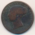 Джерси 1/26 шиллинга 1844 год