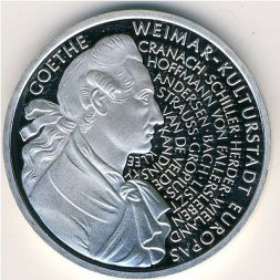 ФРГ 10 марок 1999 год