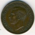 Австралия 1/2 пенни 1951 год