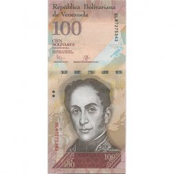 Венесуэла 100 боливаров 2015 года - UNC