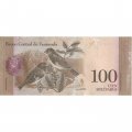 Венесуэла 100 боливаров 2015 года - UNC