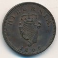 Ирландия 1 фартинг 1806 год